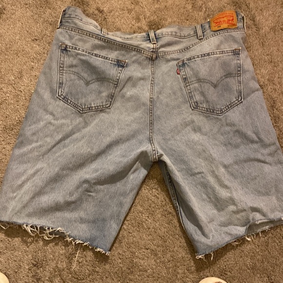 Levi’s frayed bottom shorts. - Picture 2 of 2